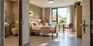 zonnige kamer voor woonfuctie met zorg